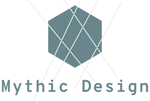 Mythic Design Webdesign Logo mit Schriftzug